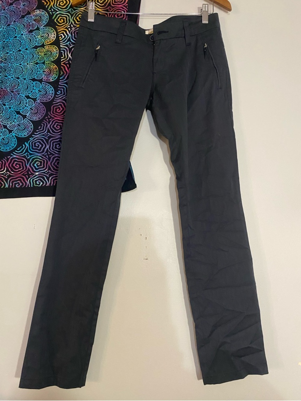 DIESEL low rise pinstripe work pants